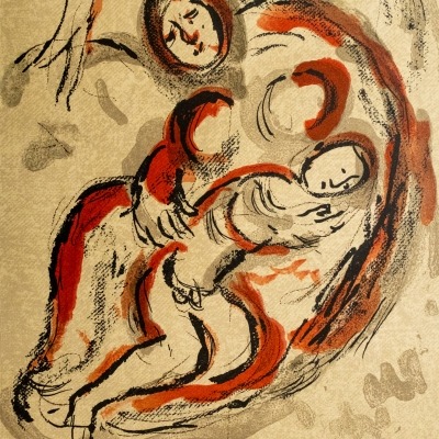 Marc Chagall, Hagar in the Desert