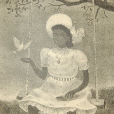 The Dove by Doris Lee, AAA Lithograph 1951