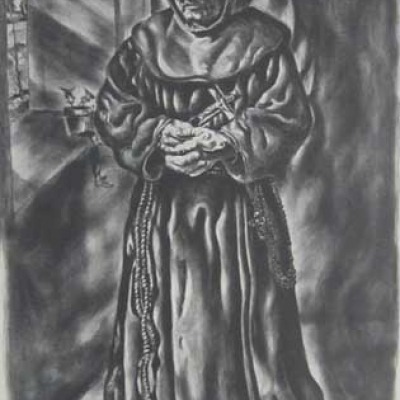 Ivan le Lorraine Albright; Follow Me; Lithograph 1948