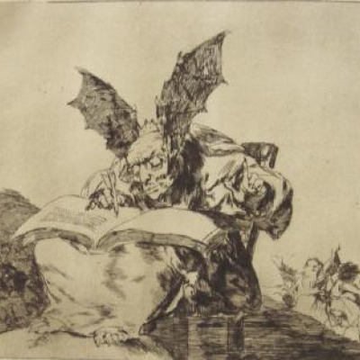 Contra el Bien General by Francisco Goya, Reprint of 1808-14 Original 