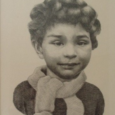 Michael John by George Biddle, AAA Lithograph 1938