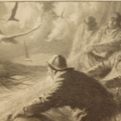 Hauling in the Nets by Gordon Grant, 1937 Lithograph