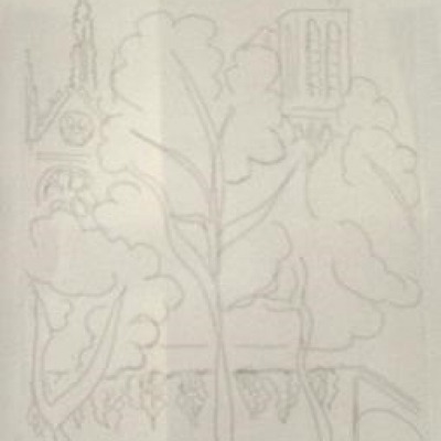 Notre Dame by Henri Matisse, Etching