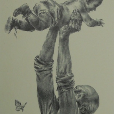 Holiday by Joseph Hirsch, 1910-1985; AAA Lithograph, 1947