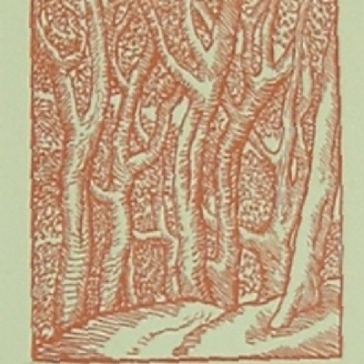 Aristide Maillol "Illustration for Le Georgique #5" 1940 wood engraving