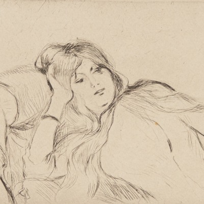 Berthe Morisot, Jeune Fille Au Repos