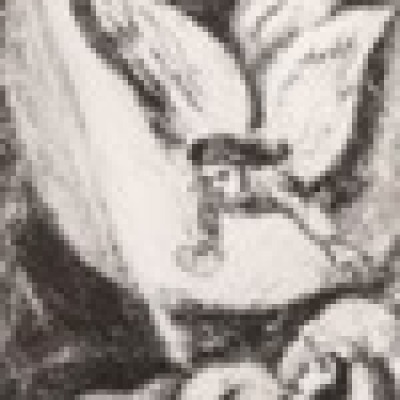 God Appears to Soloman by Marc Chagall, Etching 1931