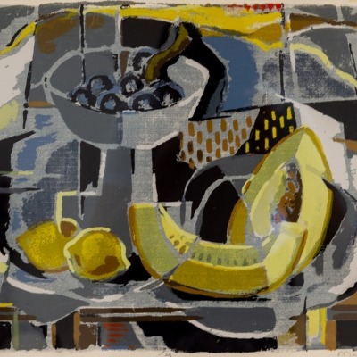 Still Life with Melon by Mary Doyle, c.1953