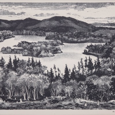 Adolf Dehn, North Country Lake