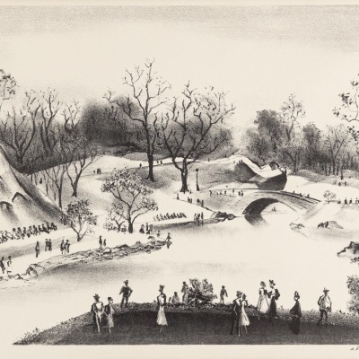 Adolf Dehn, October Sunday