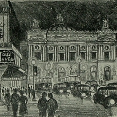 Corel "Opera" lithograph