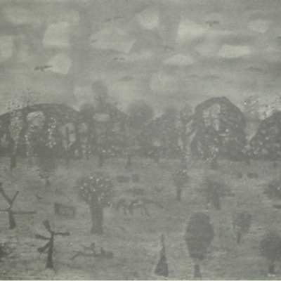 Arnold Blanch "Pastoral" 1954 lithograph