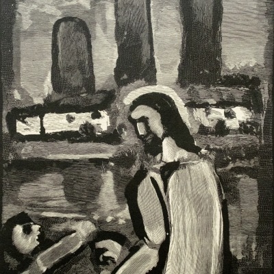 Georges Rouault, Christ and Disciples #2