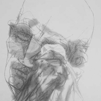 Joseph Hirsch; The Tear; Lithograph 1959