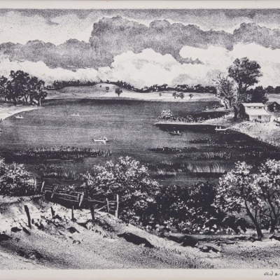 Adolf Dehn, The Lake