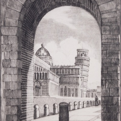 Carman Bonnano, Tower of Pisa (Italy)