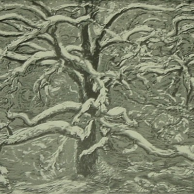 Dwight Kirsch "Untitled" 1961 serigraph