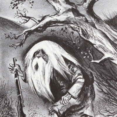 Rip Van Winkle by William Gropper	, 1945 Lithograph