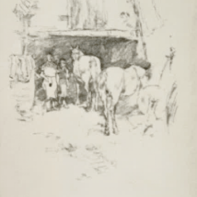The Forge by James Abbott Whistler