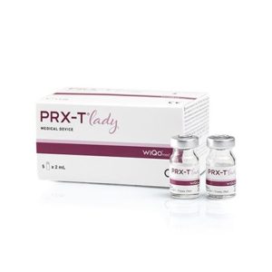 WiQO. PRX-T LADY Treatment Kit: (5*2ml) + cream (20*2ml sachets) / Intimate peeling