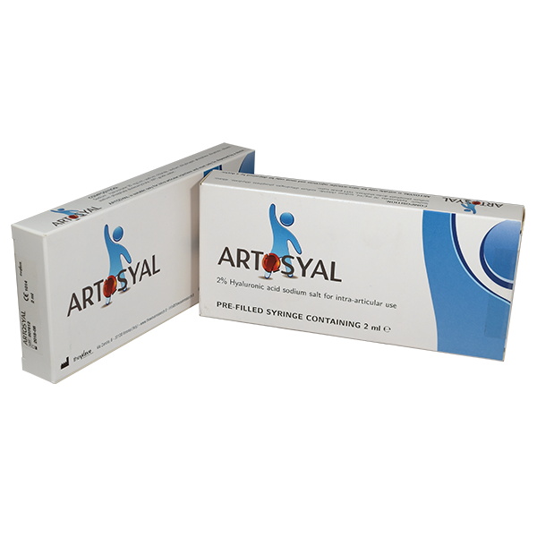 Artosyal intra-articular syringe 2% 2ml